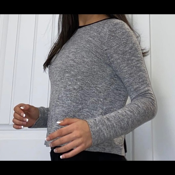 Grey Longsleeve Top - Picture 3 of 3